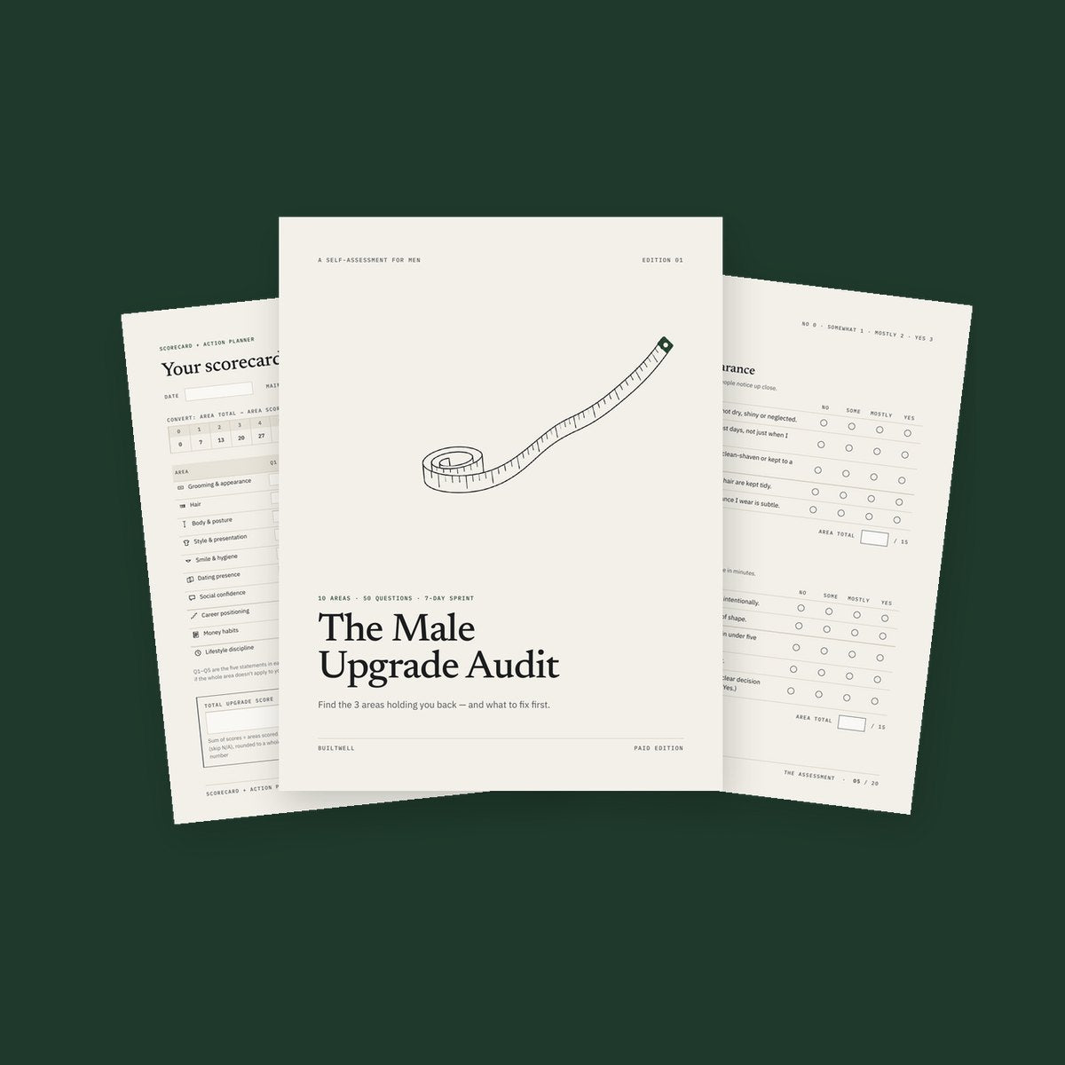 The Male Upgrade Audit and Scorecard